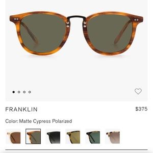 KREWE Franklin Matte Cypress Polarized EUC